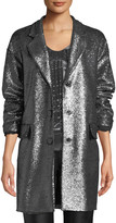 Thumbnail for your product : Boutique Moschino Metallic Boucle Long Jacket