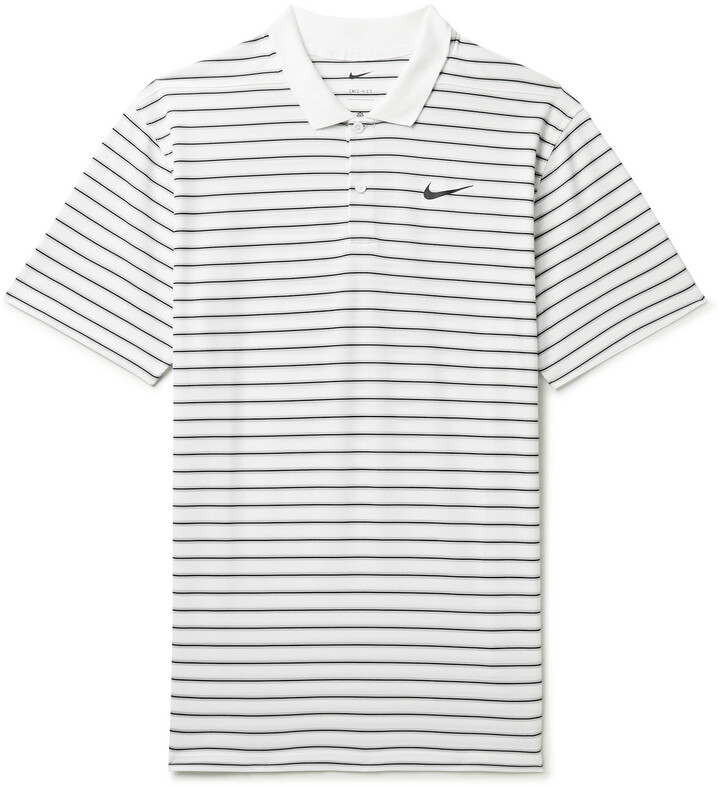 Nike Golf Victory Striped DriFit Golf Polo Shirt ShopStyle
