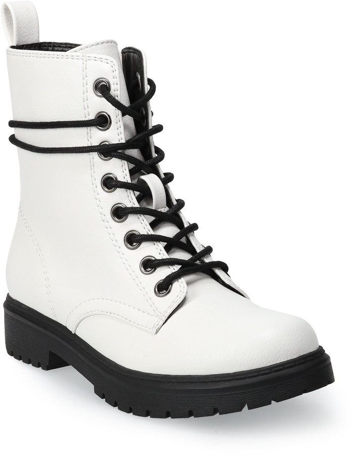 wide combat boots womens