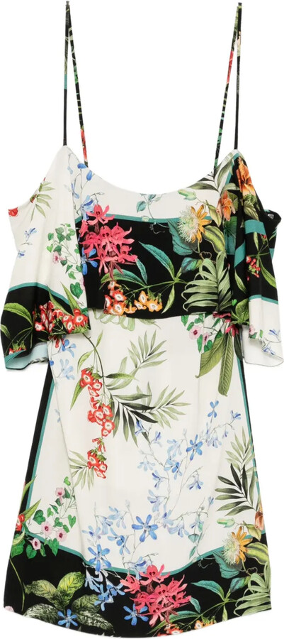 BLAKLACE Floral Ruffled Dress