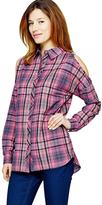Thumbnail for your product : South Split Sleeve Loose Fit Check Shirt