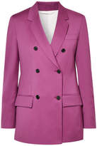 CALVIN KLEIN 205W39NYC - Double-breasted Wool Blazer - Violet