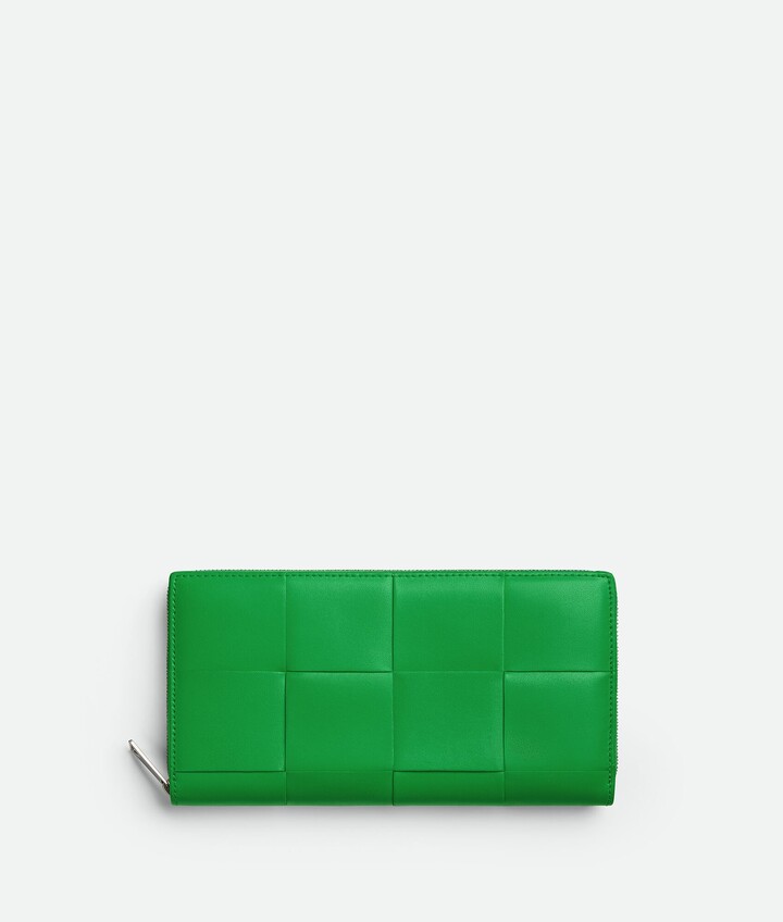 Bottega Veneta Cassette Zip Around Wallet