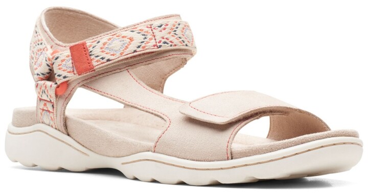 Clarks Women's Beige Sandals with Cash Back | ShopStyle