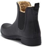 eastlake chelsea faux fur waterproof boot