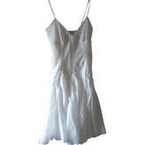 Thumbnail for your product : BCBGMAXAZRIA White Cotton Dress