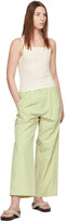Thumbnail for your product : AMOMENTO Green Balloon Trousers