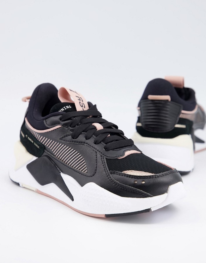 puma pink and black