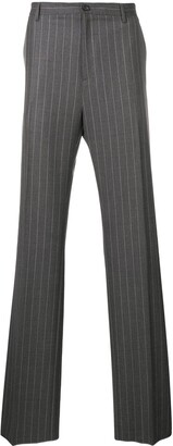Versace Pinstripe Tailored Trousers