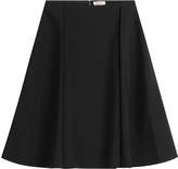 Nina Ricci Flared Silk Skirt 