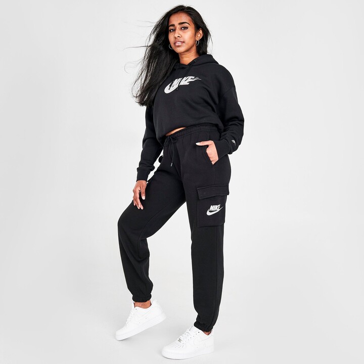 Nike Women's Sportswear Emea Fleece Cargo Jogger Pants - ShopStyle