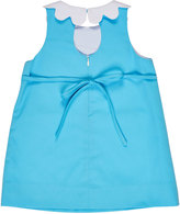 Thumbnail for your product : Florence Eiseman Sleeveless Pique Daisy Dress, Blue, Size 2-6X