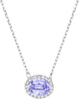 Thumbnail for your product : Swarovski Christie frontal oval necklace