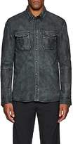 Thumbnail for your product : John Varvatos Men's Leather Shirt Jacket - Gray