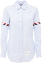 Thumbnail for your product : Thom Browne Oxford Cotton Shirt W/ Gg Armband