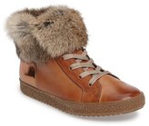 Thumbnail for your product : Paul Green Women's Malika High Top Sneaker With Genuine Rabbit Fur
