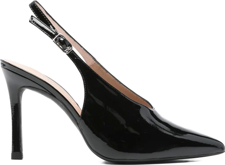 Unisa 90mm Slingback Patent-Leather Heeled Pumps