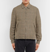 Thumbnail for your product : Our Legacy Houndstooth Linen-Tweed Blouson Jacket