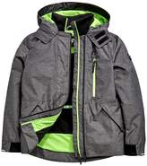 Thumbnail for your product : Very Double Tech Zip Jacket with Fleece Lining - Grey