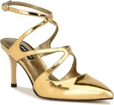 Thumbnail for your product : Nine West Maes Ankle Strap Pointed Toe Pump