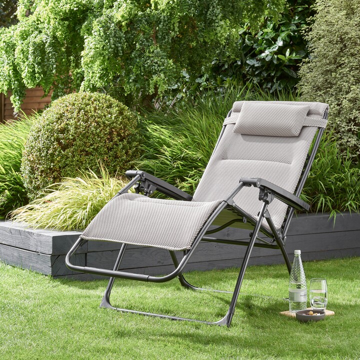 Dunelm Amsterdam Grey Lounger Grey ShopStyle Decor