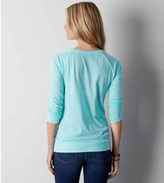 Thumbnail for your product : American Eagle Long Sleeve Eagle Graphic T-Shirt