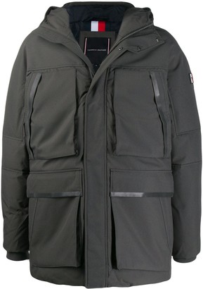 modern hooded coat tommy jeans