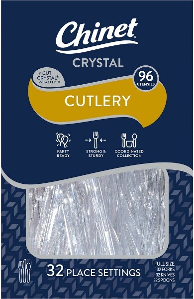 Chinet ChinetCrystalCutlery-96ct