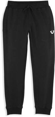 True Religion Little Boy's Branded Tagged Sweatpants - Black, Size s (6-8)