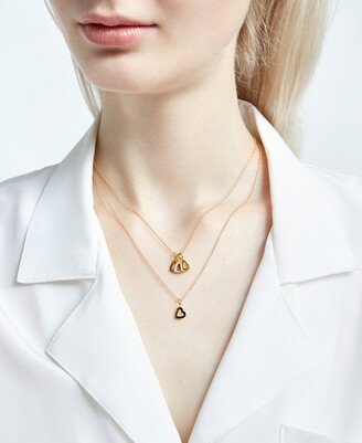Sarah Chloe Heart Charm Pendant Necklace, 18"