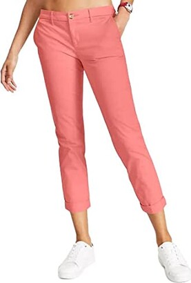 Tommy Hilfiger Red Women's Pants on Sale | ShopStyle