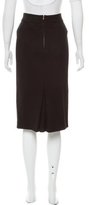 Thumbnail for your product : Diane von Furstenberg Wool-Blend Knee-Length Skirt
