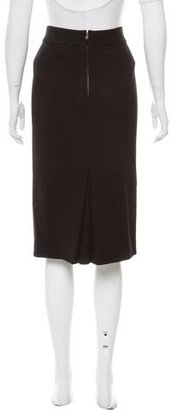 Diane von Furstenberg Wool-Blend Knee-Length Skirt