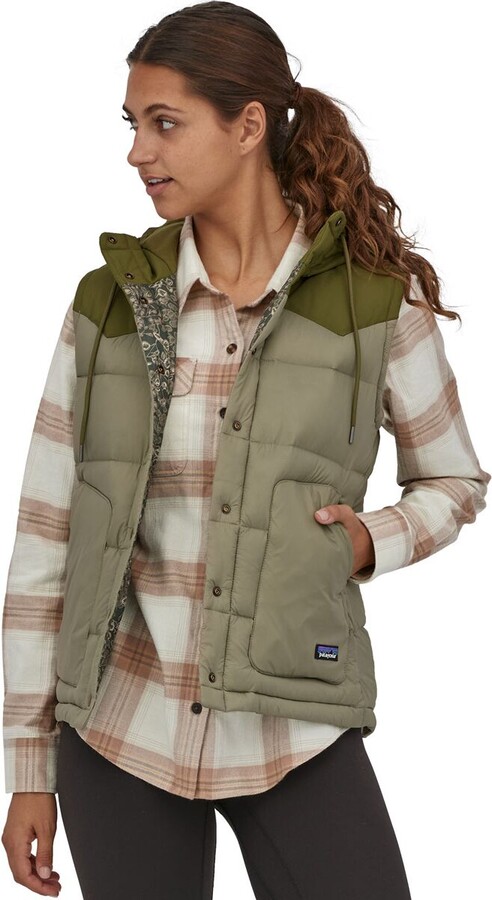 Patagonia Bivy Hooded Down Vest - Women's - ShopStyle