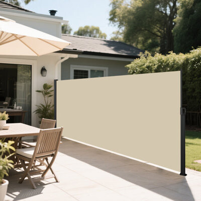 Arlmont & Co. Retractable Side Awning 118\