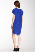 Thumbnail for your product : Laundry by Shelli Segal Laundry Heather Jersey Lace Front Dress