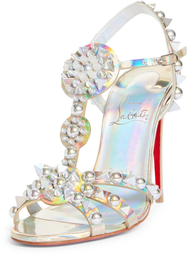 silver louboutin