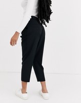 Thumbnail for your product : ASOS DESIGN Petite tailored smart tapered trousers