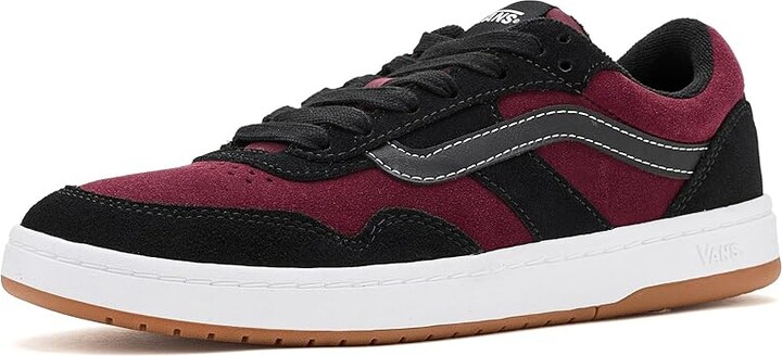 Vans Cruze 3.0 Athletic Shoes Skater Black/Port : Men's 4.5 - Women's 6 Medium Canvas