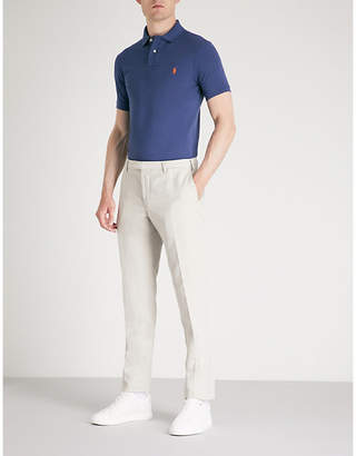 Polo Ralph Lauren Slim-fit cotton-piqué polo shirt