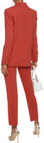 Thumbnail for your product : Mason by Michelle Mason Wrap-effect crepe straight-leg pants
