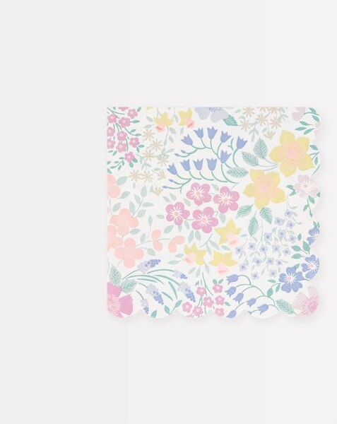 Meri Meri MeriMeriCottageGardenSmallNapkins(Packof16)