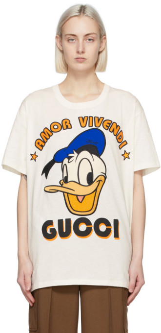 donald duck gucci shirt