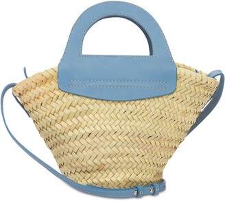 Hereu Mini Cabas Handwoven Straw Basket Bag
