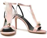 Thumbnail for your product : Lanvin Embellished Satin Sandals
