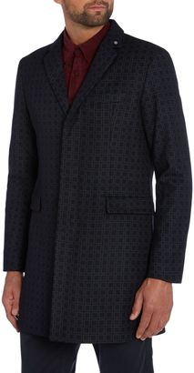 Peter Werth Men's Cropley Button Overcoat
