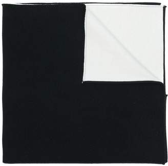 Valentino contrast detail scarf