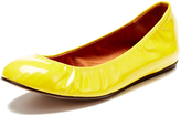 Thumbnail for your product : Lanvin Patent Leather Ballet Flat