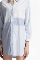 Thumbnail for your product : French Connection City Stripe Oversized Shirt Dress