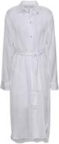 Thumbnail for your product : Commando Belted Striped Jacquard Nightshirt